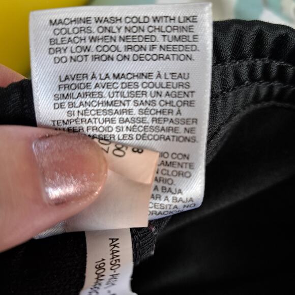 Adidas Youth Black Track Pants Medium 10/12 - Picture 6 of 7